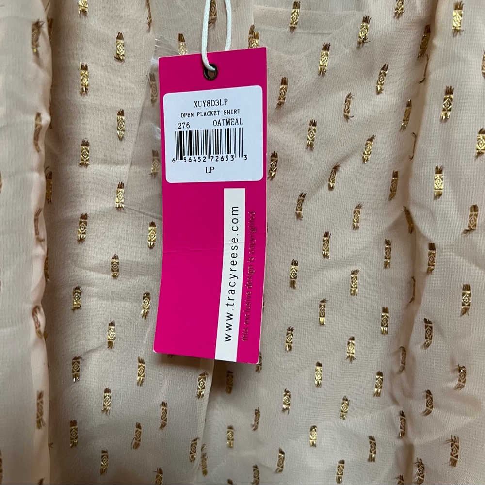 Plenty by Tracy Reese Open Placket Shirt - Picture 2 of 5